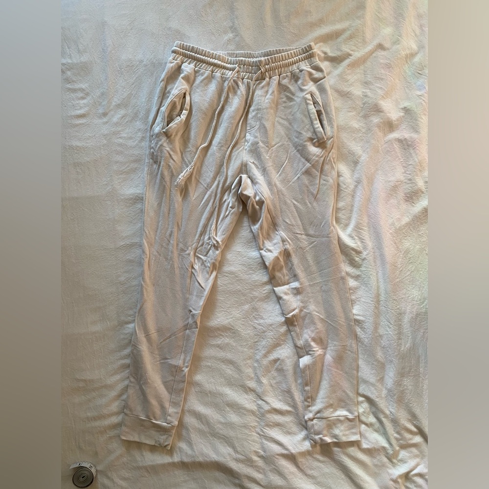 Faircloth Supply White Sweatpants